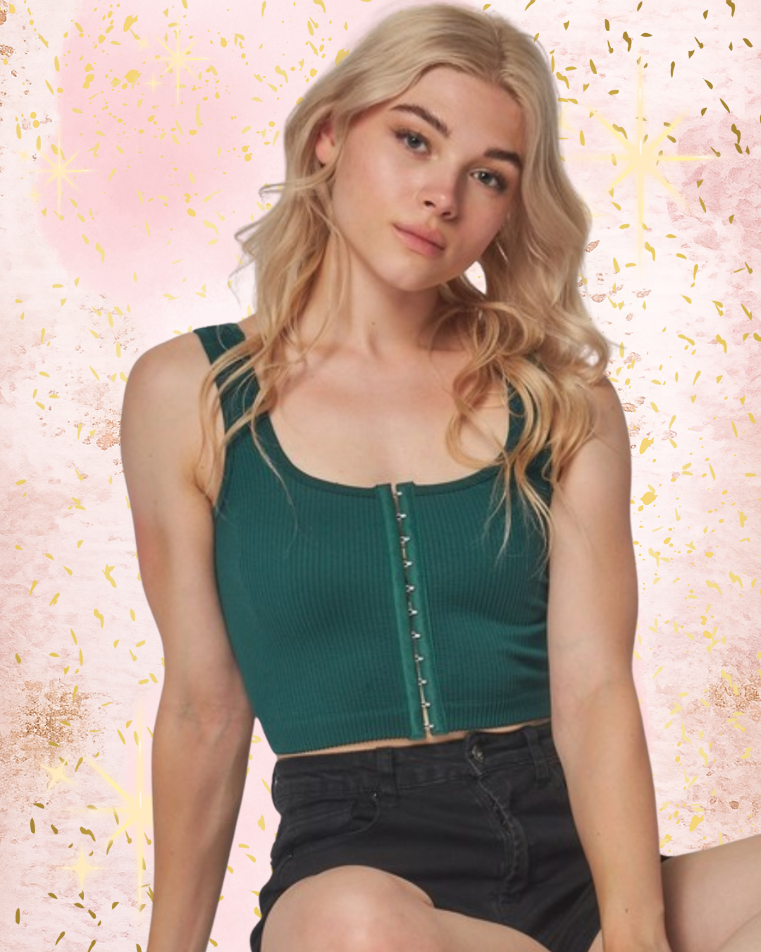Hooked on You Seamless Crop