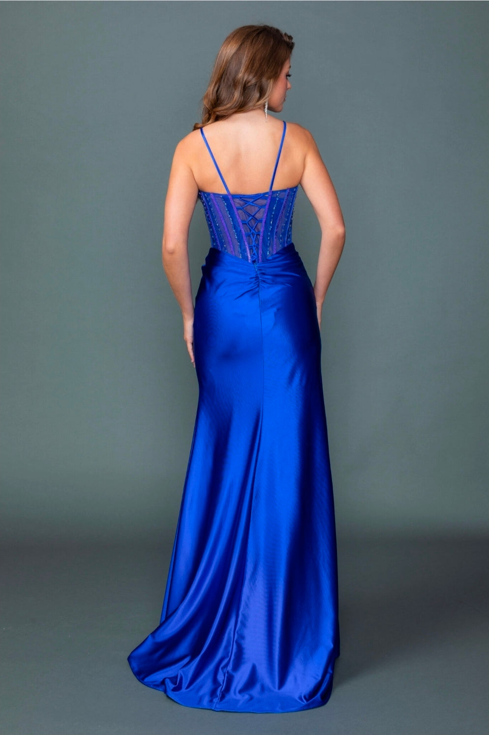 Radiant Royal Dress
