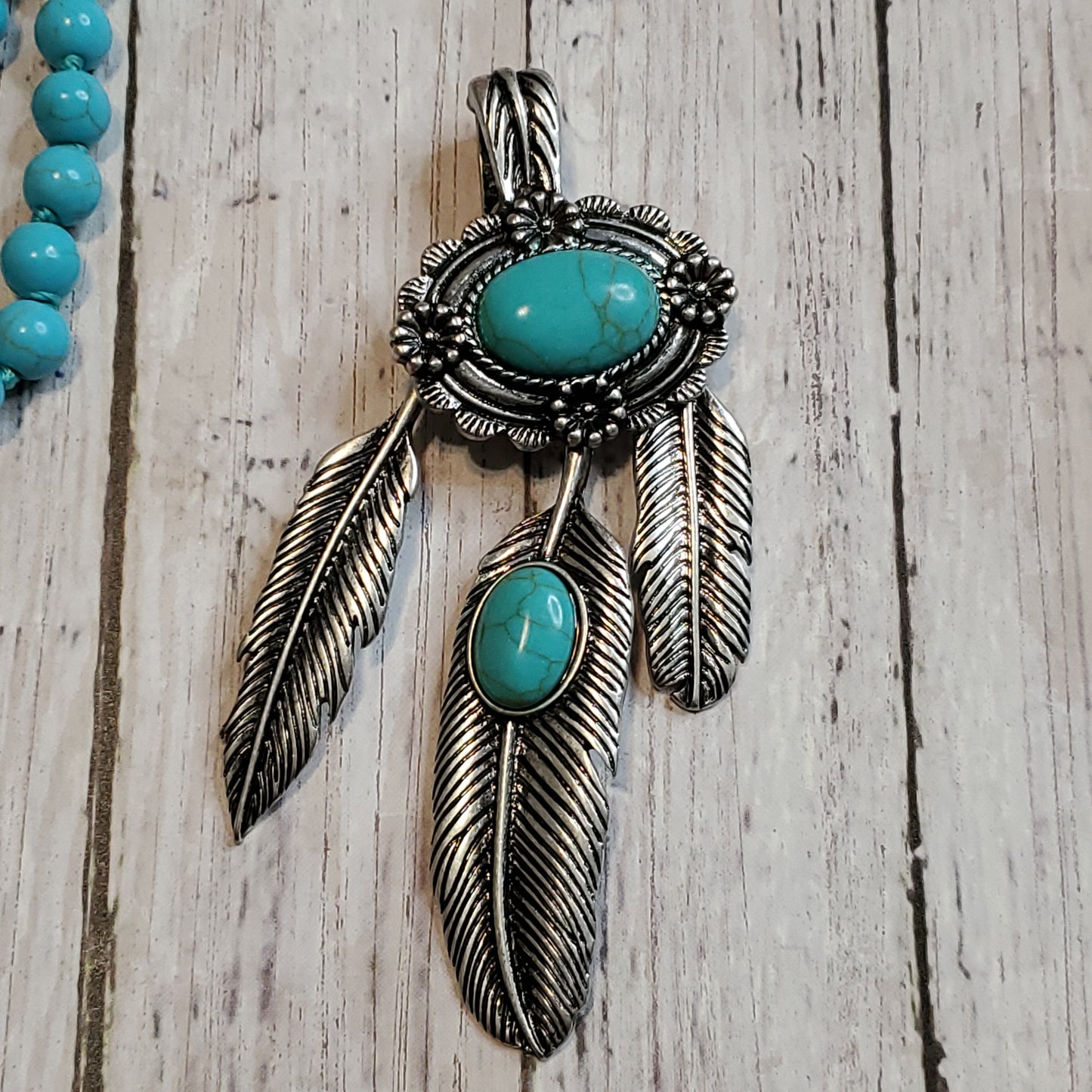 Feather Necklace Charm