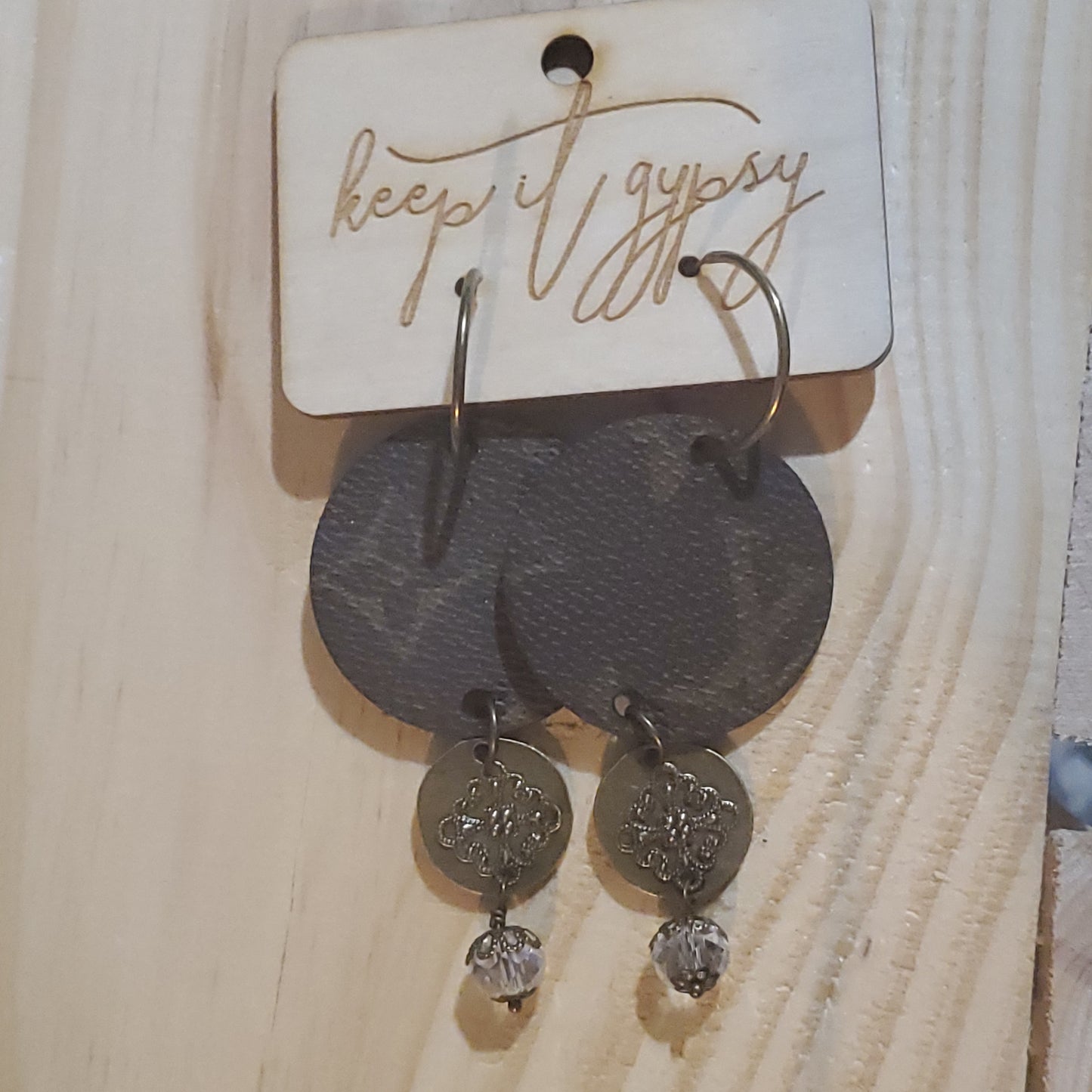 Revamped Designer Circle Earrings