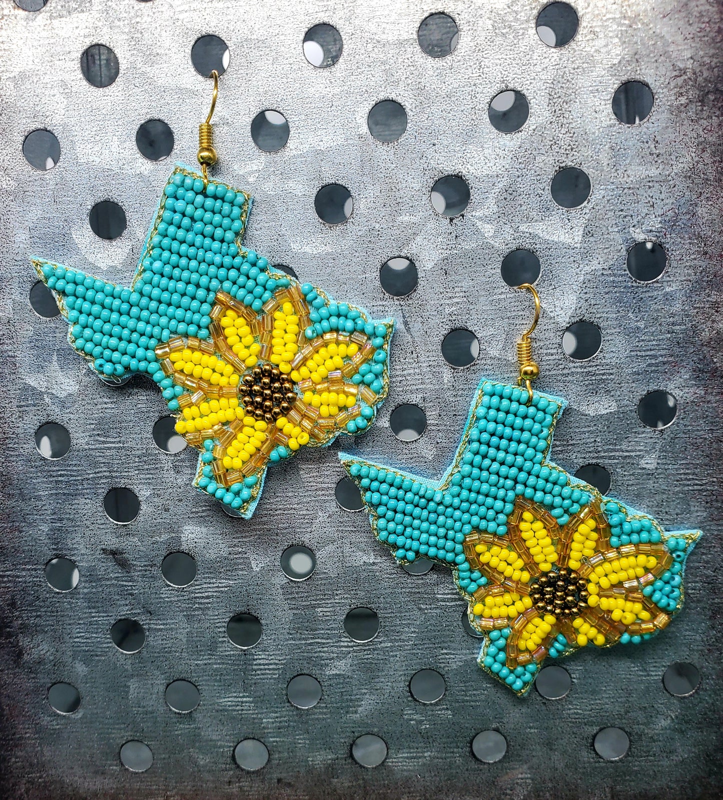 Texas Sunflower Earrings