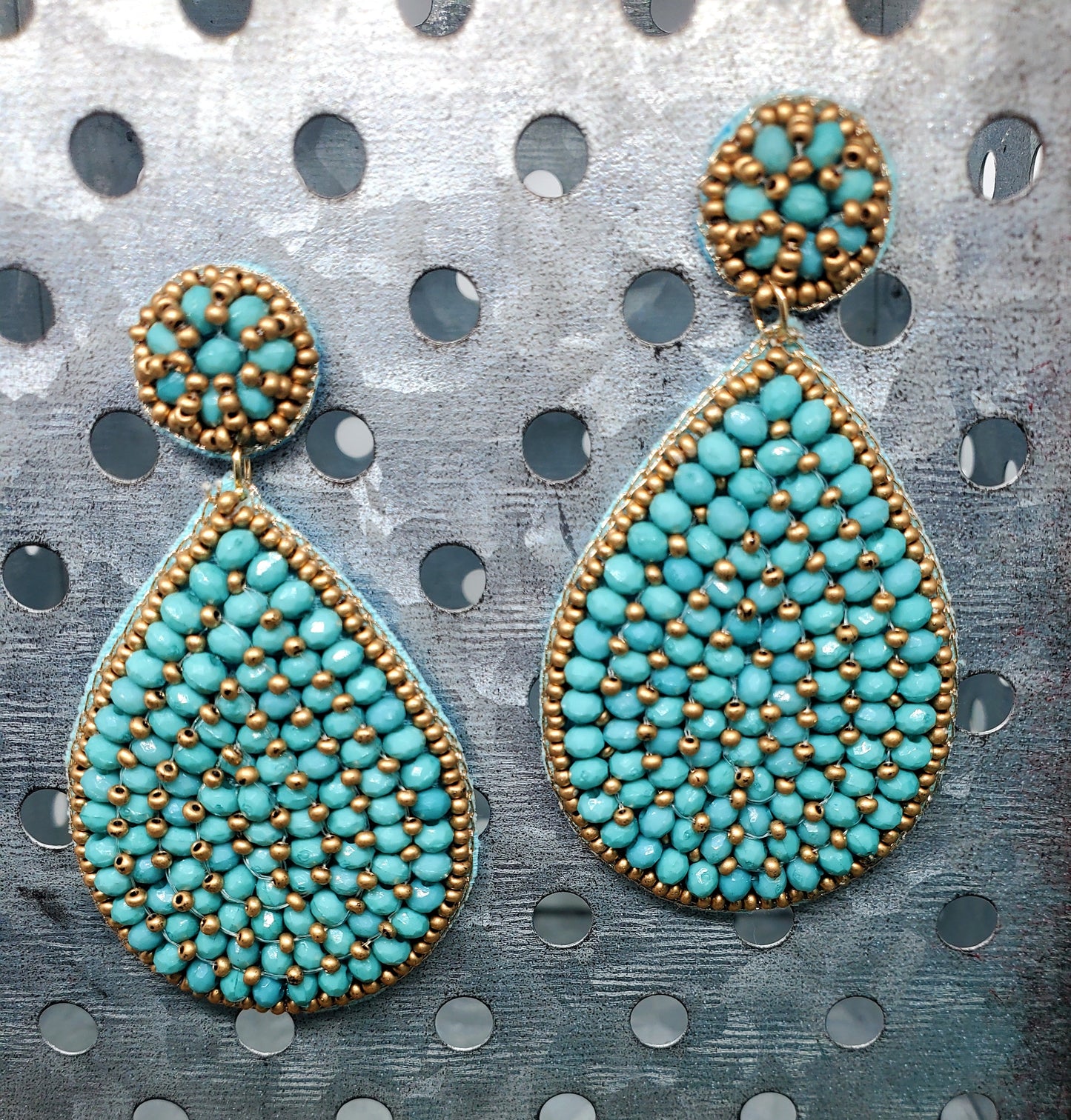 Elle Teal Earrings