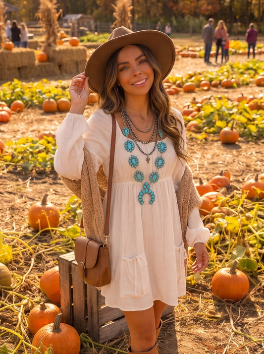 White Pocket Dress