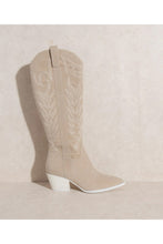Load image into Gallery viewer, SAMARA-EMBROIDERY WESTERN KNEE HIGH BOOTS
