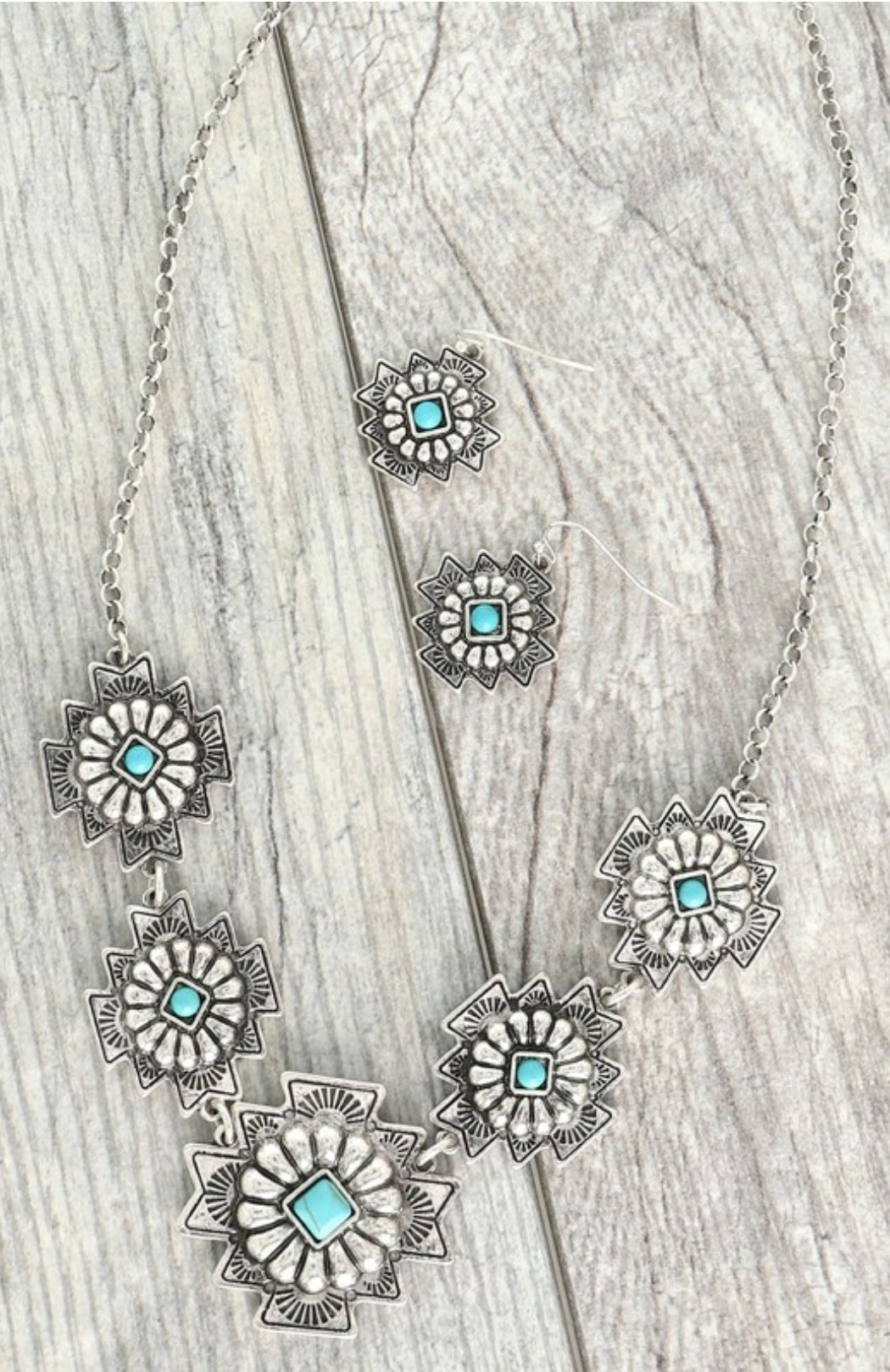 Western Aztec Necklace Set