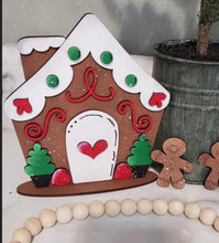 Load image into Gallery viewer, Gingerbread House Paint Kit
