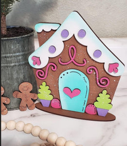 Gingerbread House Paint Kit