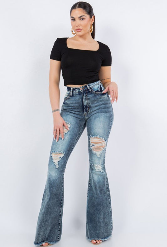 Storm Bell Bottom Jeans