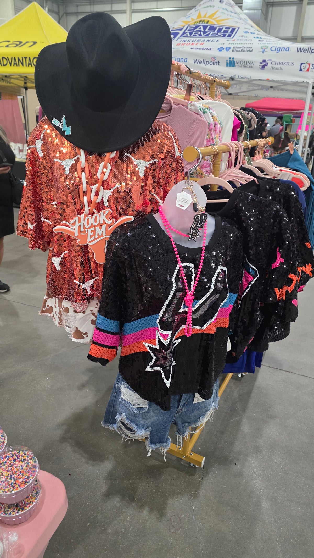 Sequin Crops