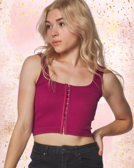 Hooked on You Seamless Crop