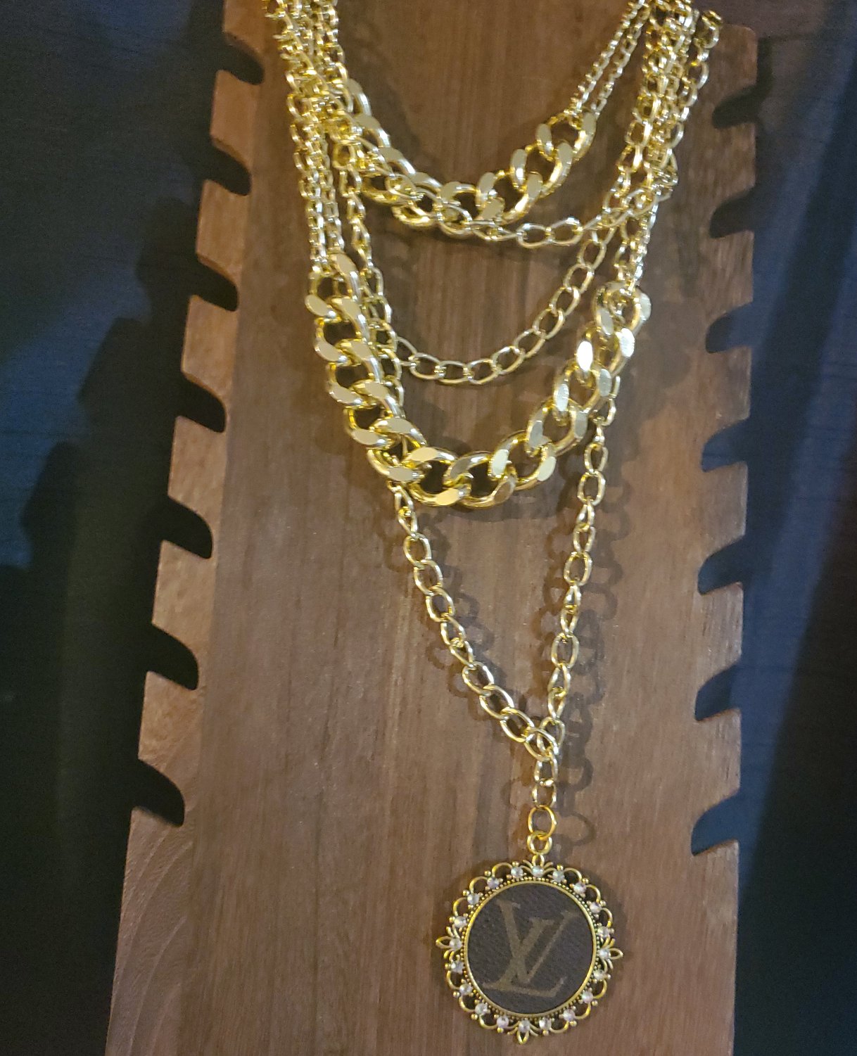 Revamp Designer Five Strand Necklace