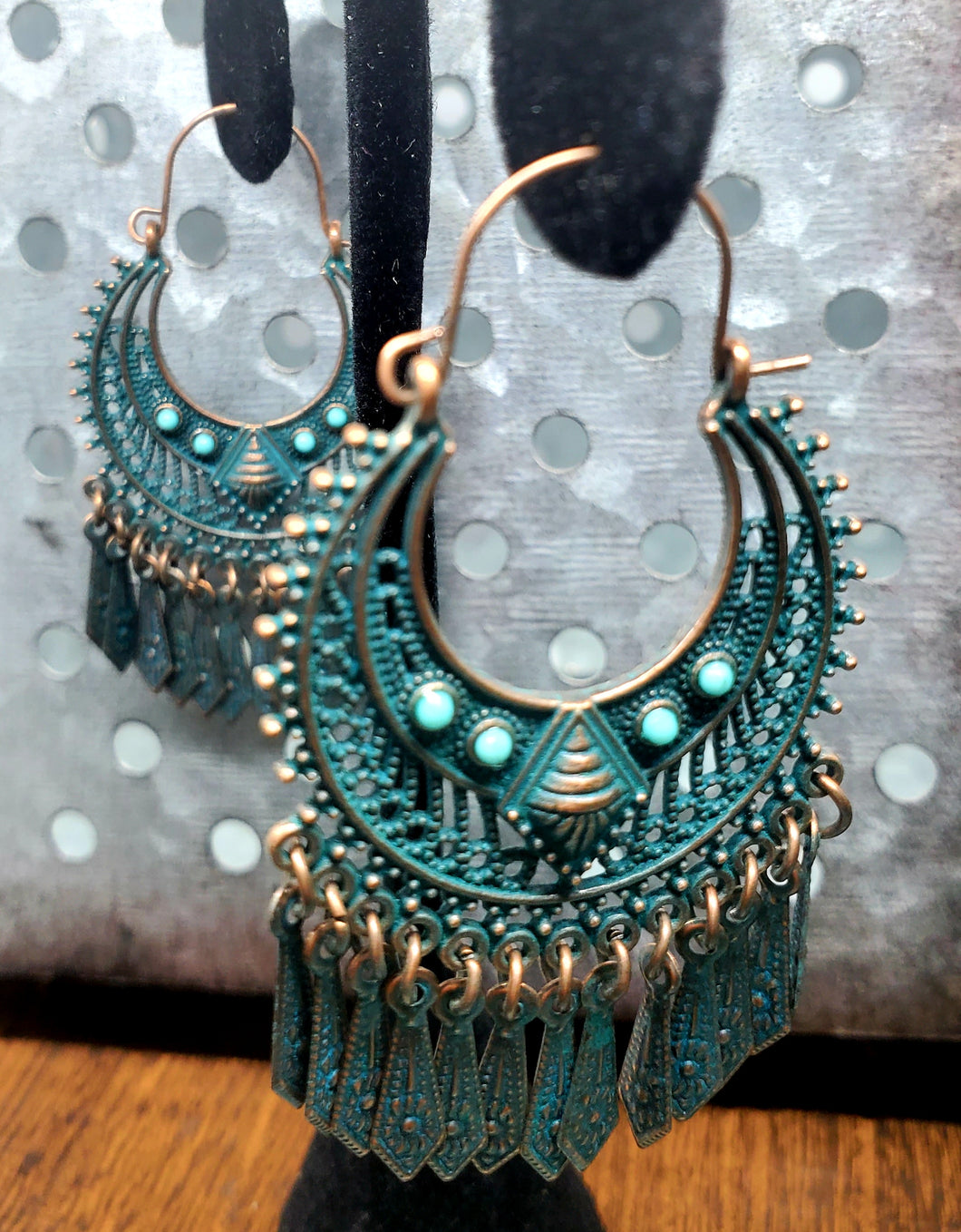 Sandie Teal Earrings