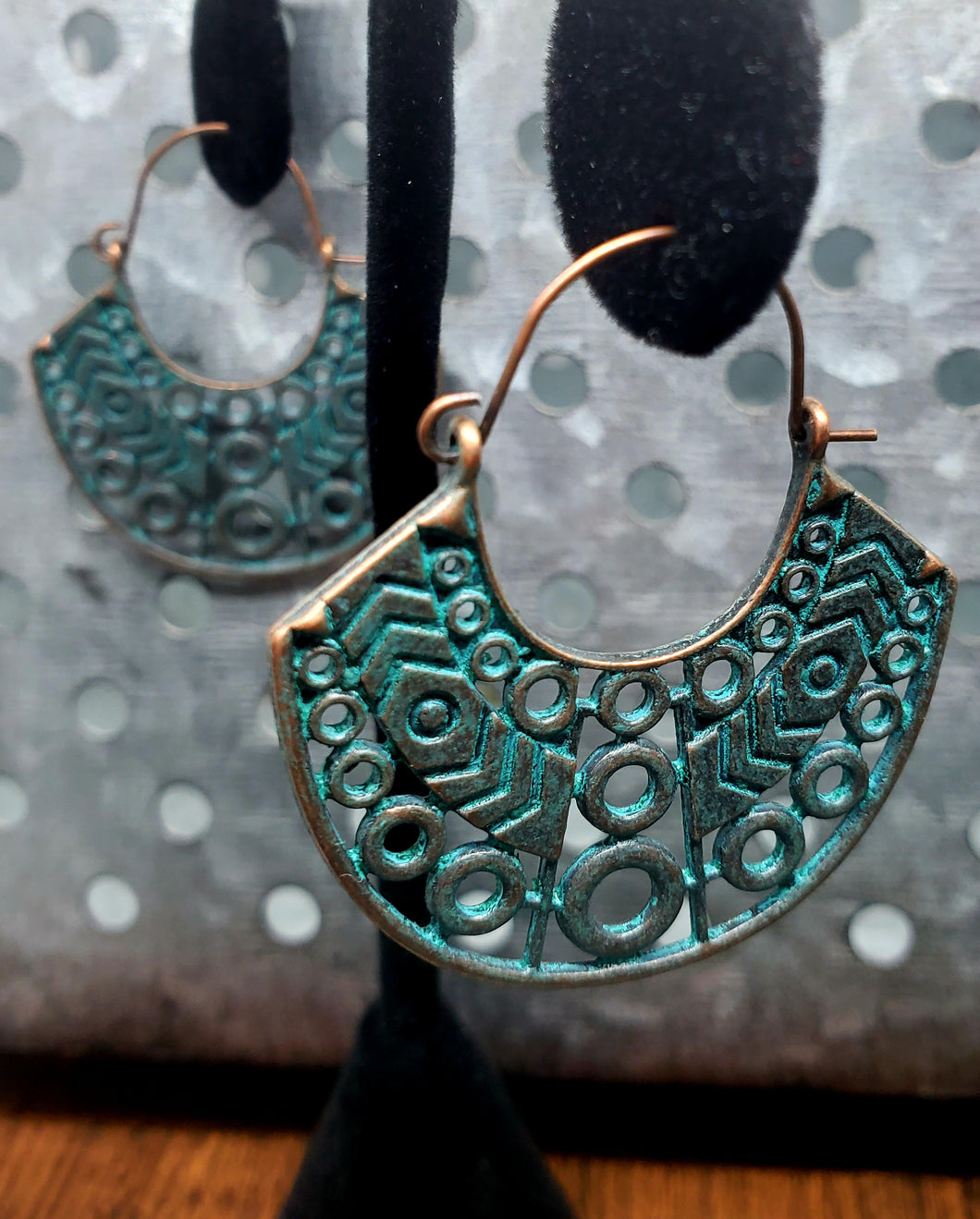 Teal Ave Earrings