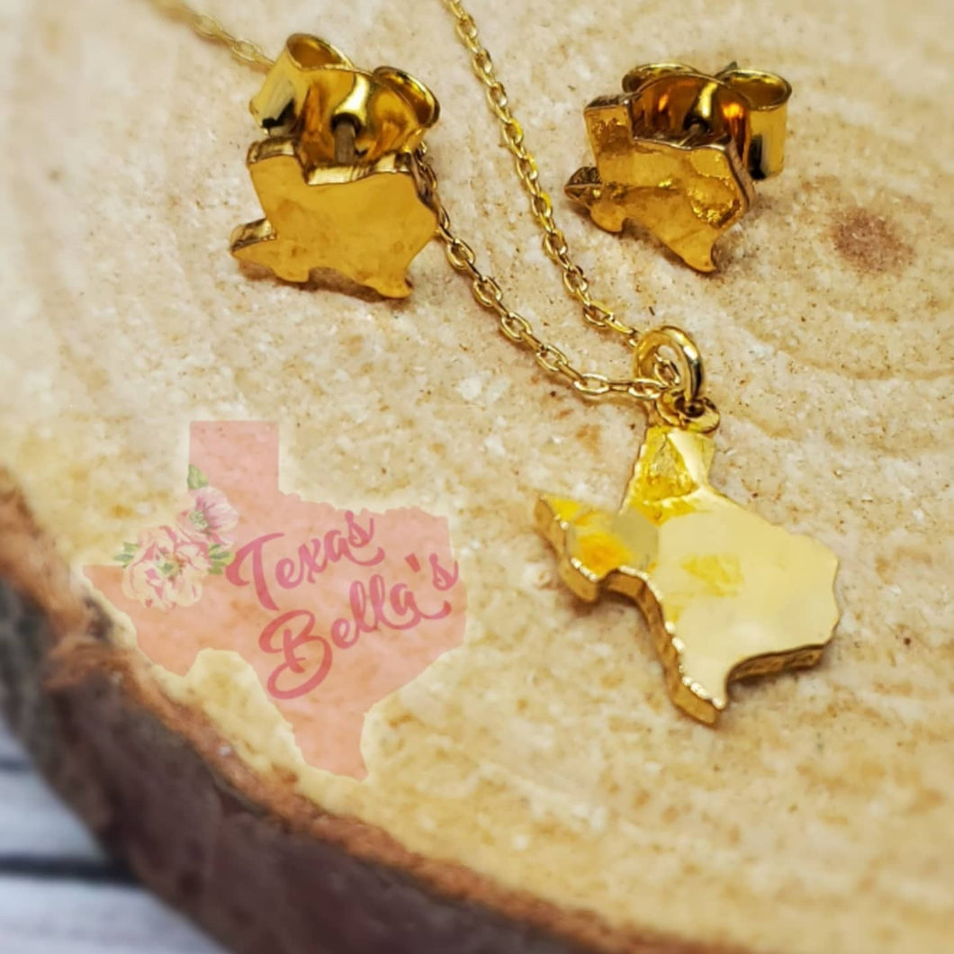 24k Texas Necklace