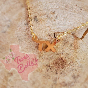 24k Texas Necklace