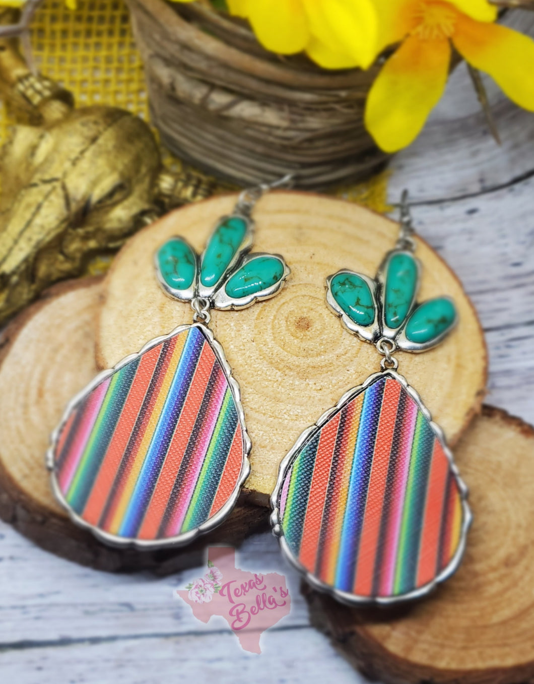 Serape Drop Earrings