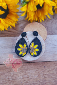 Sunflower Earrings