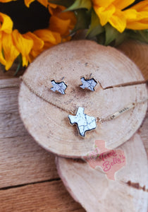 Texas Necklace & Earring Set