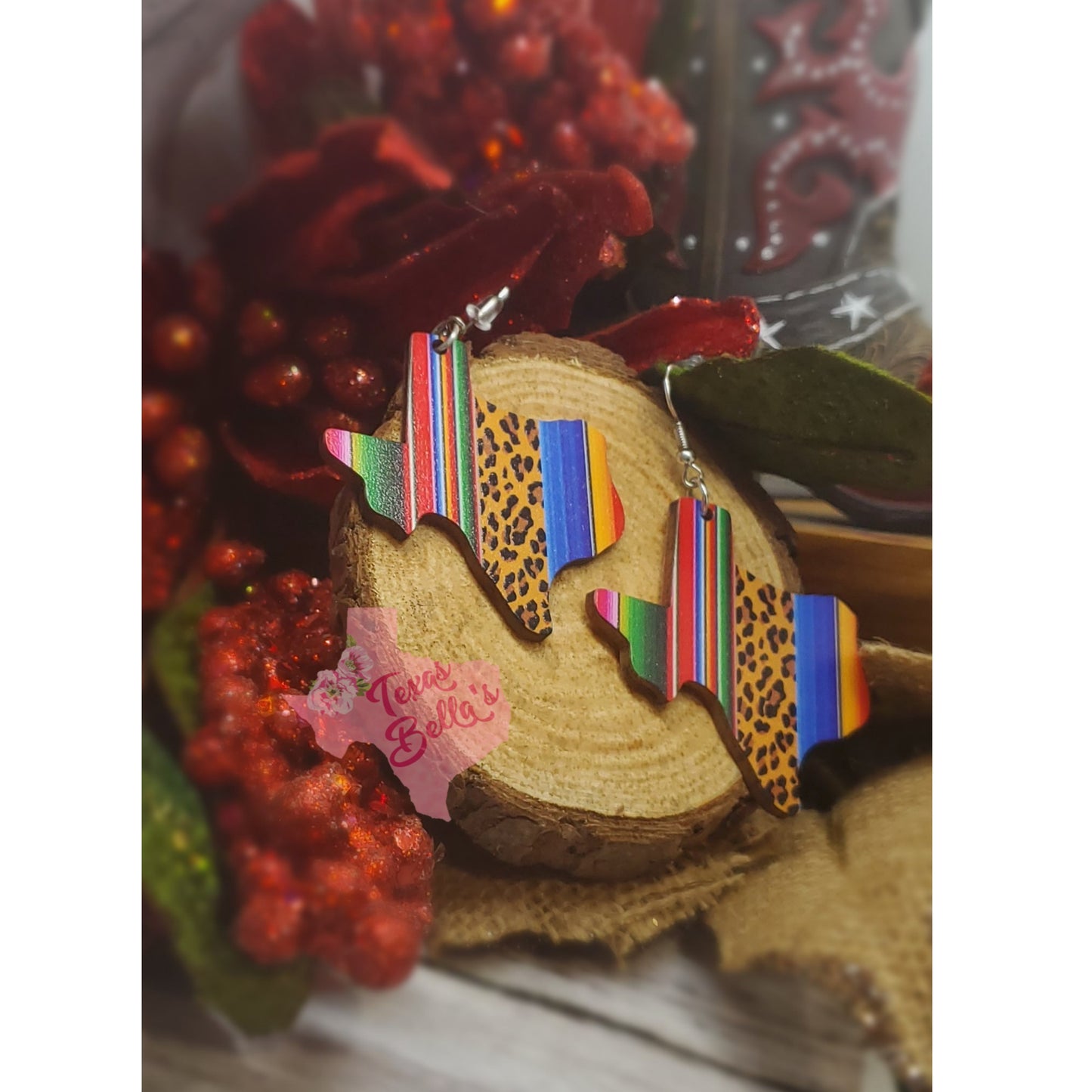 Texas Serape Earrings
