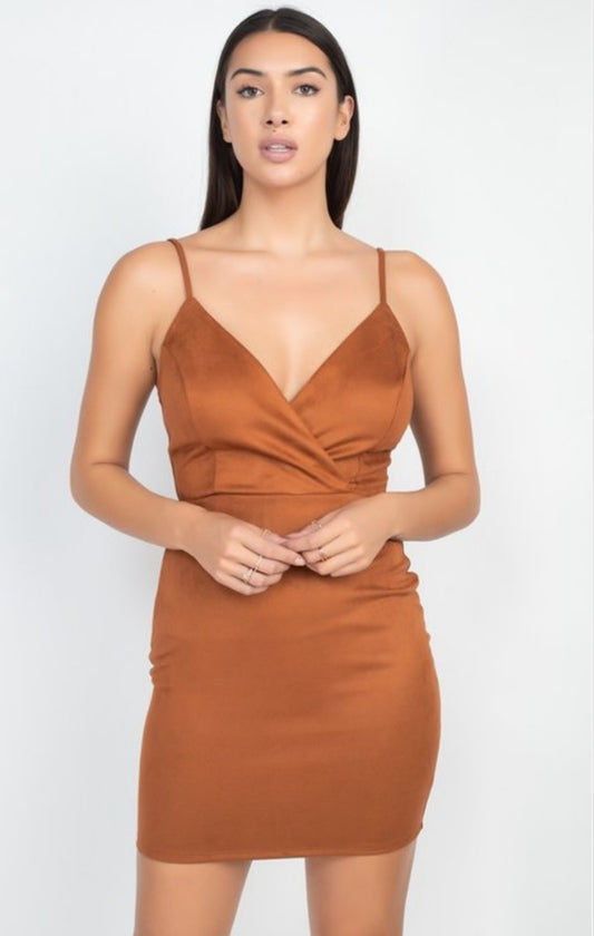 Camel Suede Mini