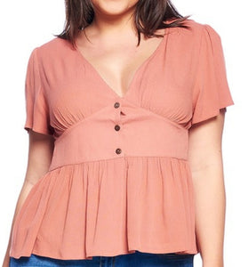 Blush Plus Top