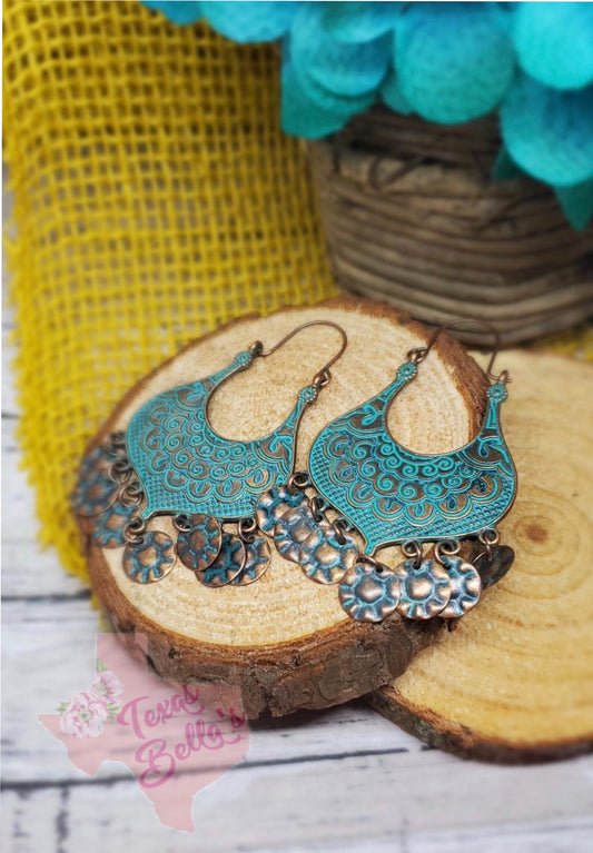 Teal Babe Earrings