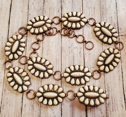 Blossom Concho Belt